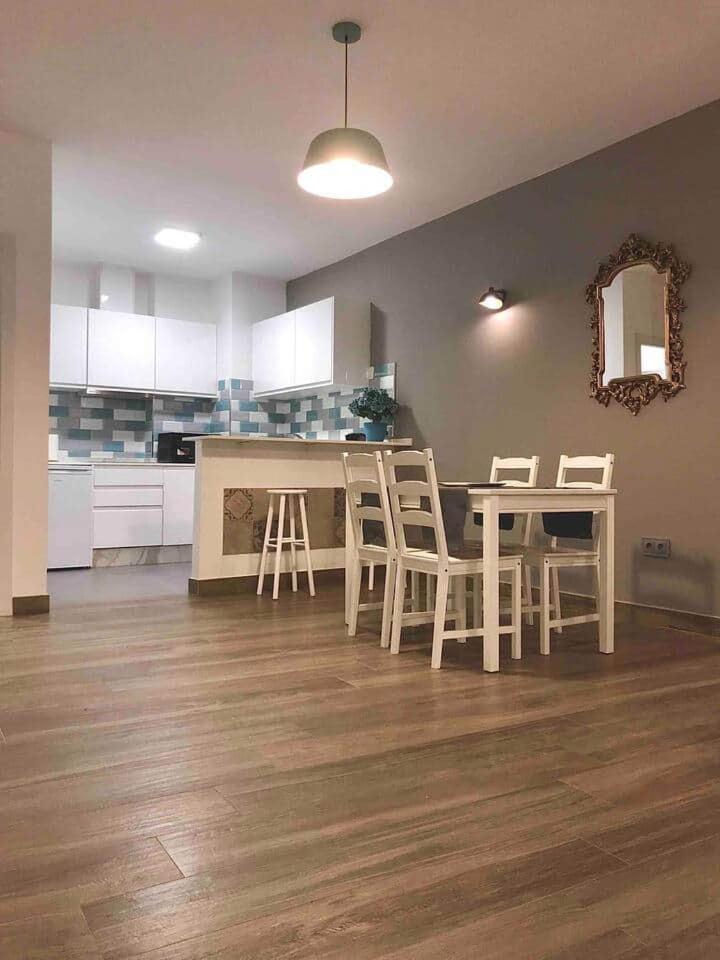La Pimentera Central Apartments - Con Patio Privado 马尔韦利亚 外观 照片